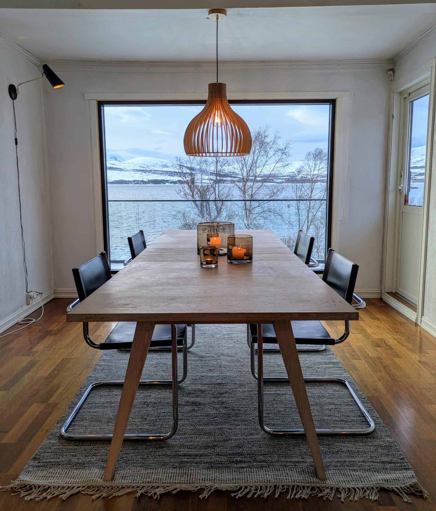Hus Med Egen Strandlinje Tromsø Exterior foto